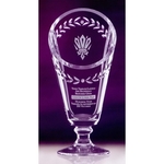 Laurel Cup Crystal Award
