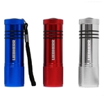 Tri-Ring Aluminum Flashlight