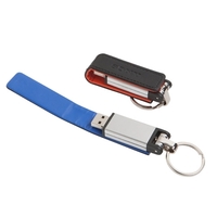 2 3/4" x 3/4" x 5/8" USB flash drive with chrome... from ASI 90859 Tempo...