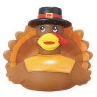 Rubber Happy Turkey Duck