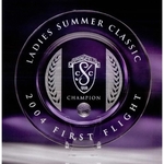 Presentation Glass Plate Award