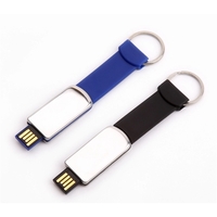 Keyring Strap with Retractable USB Flash Drive