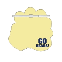 Paw print shaped dry erase memo board with marker.... from ASI 67620 Lion...