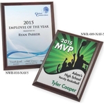 Full Color Cherrywood Plaque