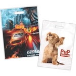 Full Color Die Cut Handle Plastic Bag
