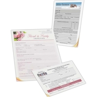 Long Run Full Color Custom Forms - 8 1/2" x 11"