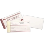 Gift Certificate Book