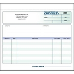 Purchase Order Form - 8 1/2" x 7"