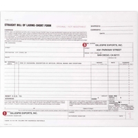 Bill of Lading, Short form, 8 1/2" x 7".... from ASI 81500 Navitor Inc /...