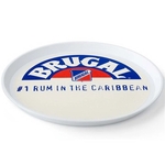 14" Round Serving Tray w/Full Color Imprint