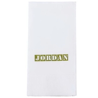 White 3-Ply Dinner Napkin, made in USA, 4 1/2" x 7... from ASI 79933 Prorose...