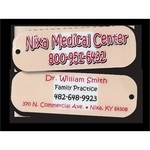 Round Corners Key Tag