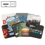 4" Square Medium Weight (70 pt) Pulpboard Coaster