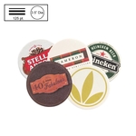3.5" Circle Heavy Weight Pulpboard Coaster w/4 Color Process