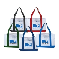 600 Denier Polyester 2 Tone Tote Bag