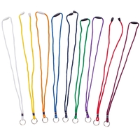 Braided Rope Lanyard w/Split Ring