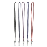 Braided "BLING" Rope Lanyard with Swivel "J" Hook