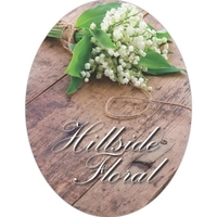 Oval printed label, 2 7/8" x 3 3/4".... from ASI 66040 Label Works / Label...