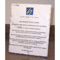 Medium chiseled edge plaque. Made in USA.... from ASI 89860 StoneyCreek /...