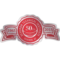 Anniversary shaped label.... from ASI 66040 Label Works