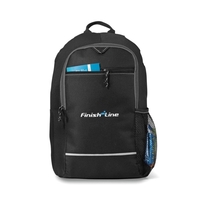 600D polyester backpack with front zippered pocket.... from ASI 56070 Gemline...