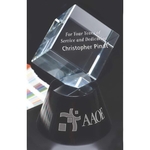 Tilting Cube on Base Award