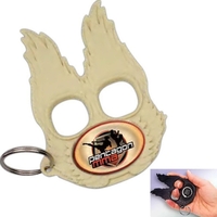 Guardian Angel ABS plastic self defense keychain with split ring.... from ASI...