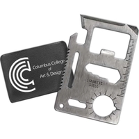 Credit card sized survival tool with 15 functions and a one... from ASI 52263...