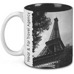 11 Oz. Two Tone Ceramic Mug