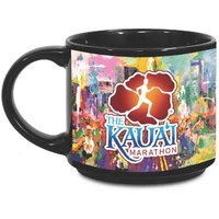 14 oz. Black Metro Mug