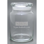 26 oz. Apothecary Jar w/ Flat Lid