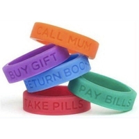 Rings made from silicone, available in a number of sizes.... from ASI 92245...