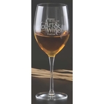 16.25 oz. VanBuren Goblet Set of 4 - Deep Etched