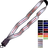 3/4" reflective lanyard with plastic snap-buckle release and O-ring.... from...
