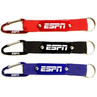 Carabiner with strap and metal plate, solid aluminum construction.... from...