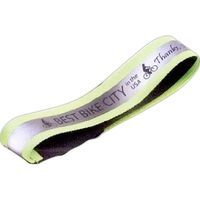 3/4" imported polyester reflective bike strap.... from ASI 88060 Snugz/USA...