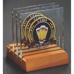 Glass Coaster Set