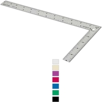 Aluminum 6" x 12" small L-square.... from ASI 34910 Alumicolor / Alumicolor