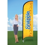 Wind Flag with Ground Stake-single