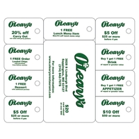 Coupon Pack 1 Card & 9 Key Tags