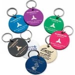 Round Solid Aluminum Key Tag