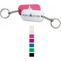 Dog Tag with Key Ring