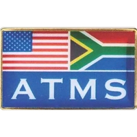 Full color domed lapel pin made of metal.... from ASI 59080 Halls & Company