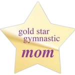 USA MADE Star Laminated Plastic Lapel Pin