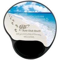 Full Color Memory Foam Mouse Pad... from ASI 57653 Gold Bond / Gold Bond