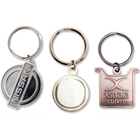 Die Struck Key Chain
