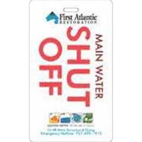 Laminated Event Badge - Large