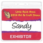 4.25" x 8.5" Badge Pouch