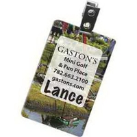 Plastic 20 mil badge imprinted full color... from ASI 39395 ZZ MERGED - Bebco...