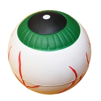 Green Eyeball Shape Stress Reliever